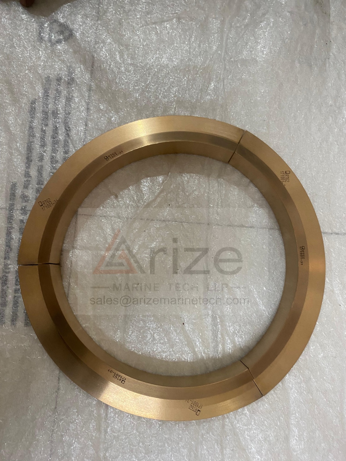 WARTSILA SULZER RTA62 SCRAPER RING 107.203.757.610 NEW